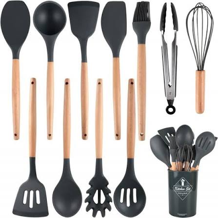 12 Pcs Kitchen Utensils Set