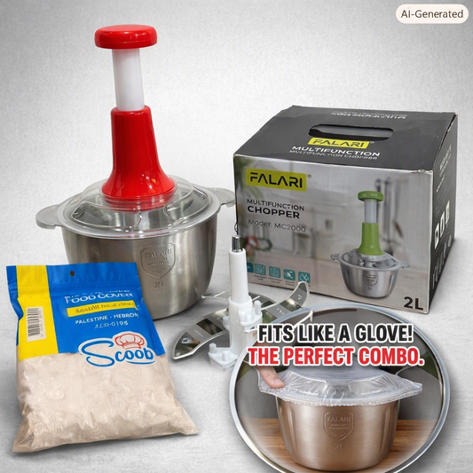 Manual Hand Press Vegetable Chopper