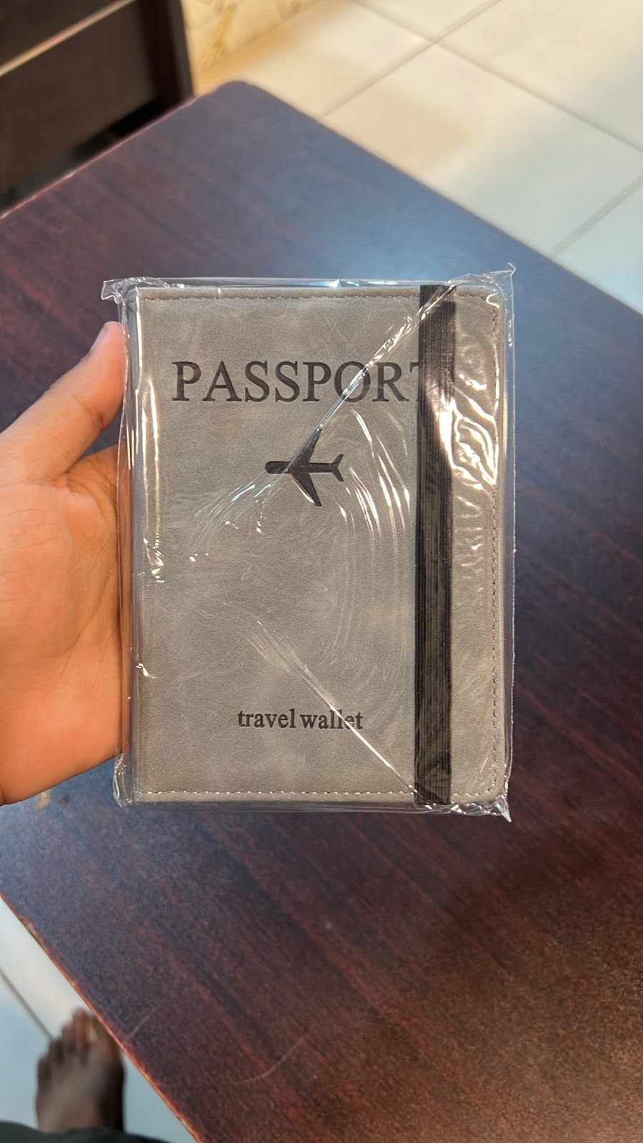 Premium Passport Wallet & Travel Document Organize