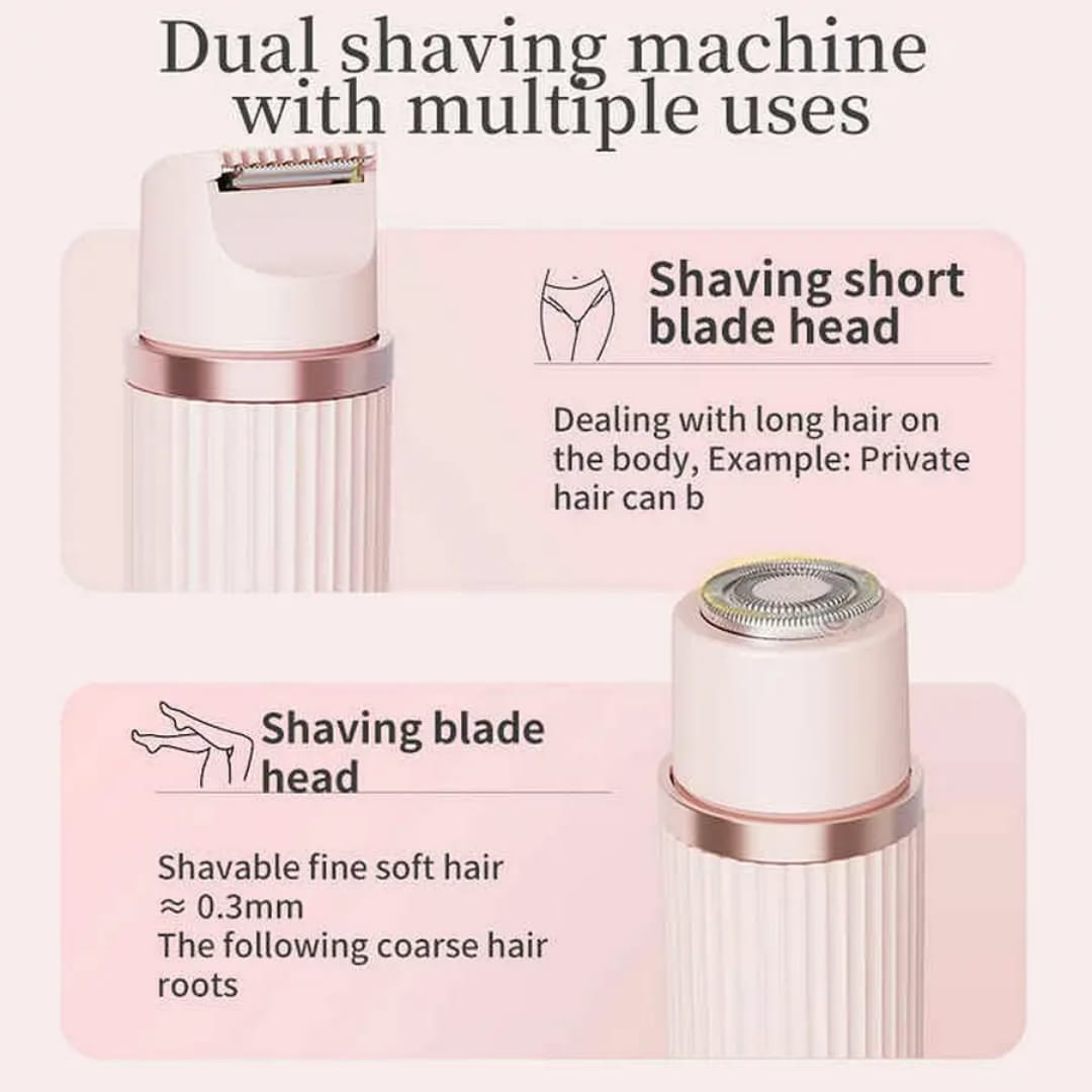 2 in 1 Women Electric Shaver