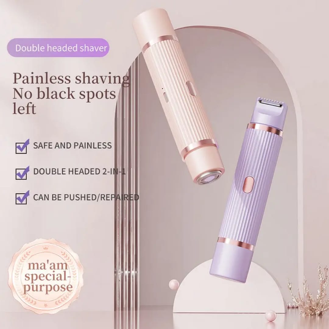 2 in 1 Women Electric Shaver